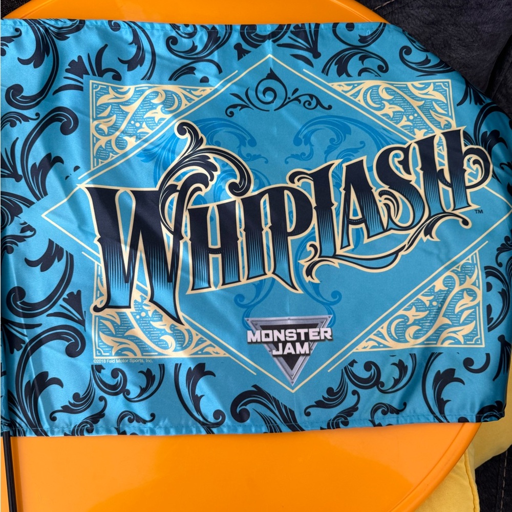Monster Jam Whiplash Flag